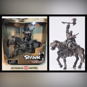 Vintage Mcfarlane SPAWN DARK AGES HORSE Series 24 i23 Classic Covers Comic Lee